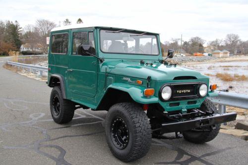 1974 Toyota Land Cruiser FJ40 restored