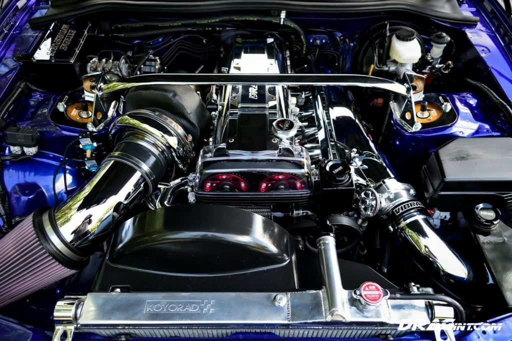1995 Toyota Supra Turbo 6 Speed Sport Roof Blue 1427hp Hypertune CCW HRE Brembo