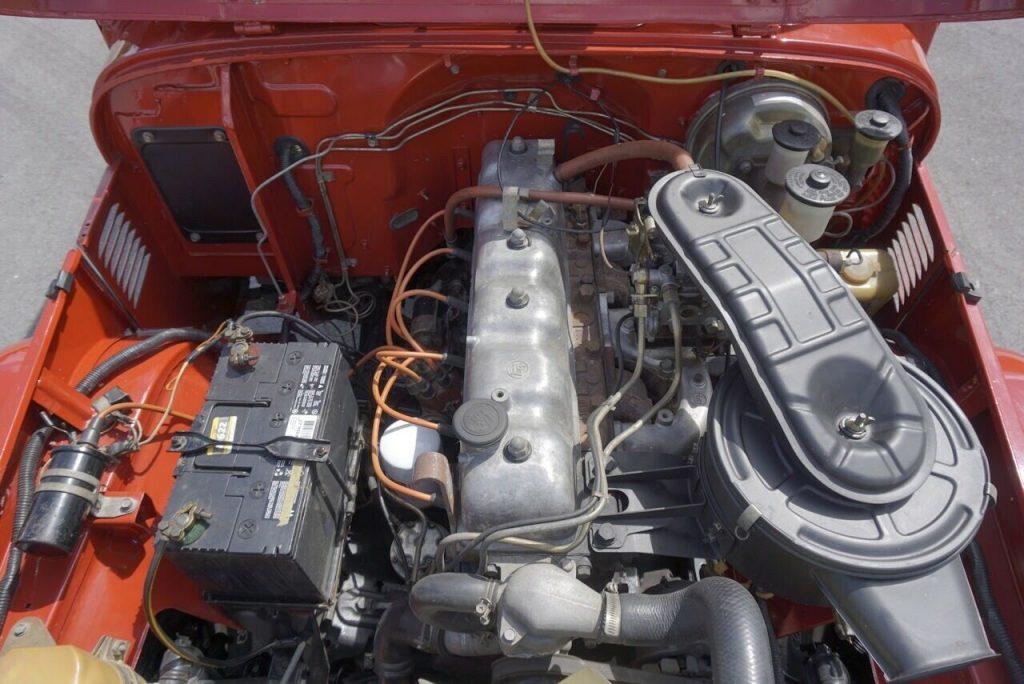 Red 1977 Toyota FJ40 Truck 4.2 Liter Inline 6 Cylinder 4*4 / 4 Speed Manual Avai