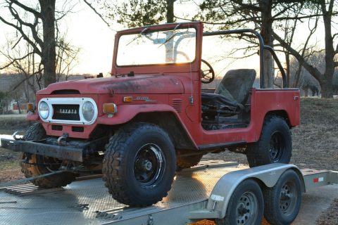 1972 Toyota Land Cruiser 4X4 FJ40 Project for sale