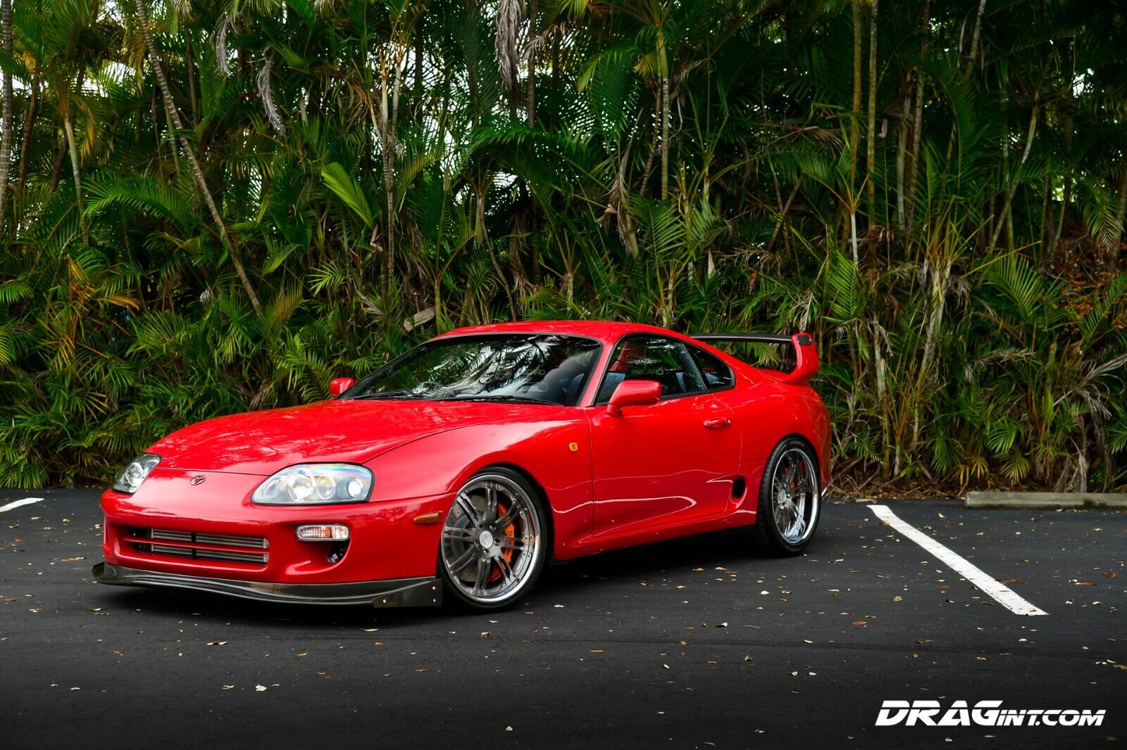 1994 Toyota Supra Turbo 6 Speed RHD Original Red Hardtop Dragint 1500hp ...