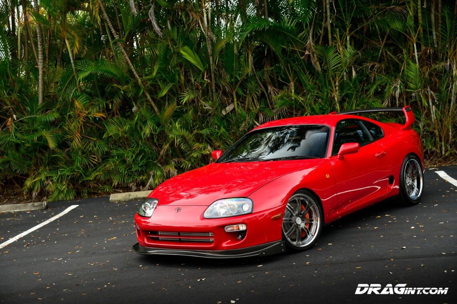 1994 Toyota Supra Turbo 6 Speed RHD Original Red Hardtop Dragint 1500hp ...