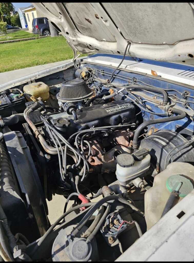 1982 Datsun 720 Pickup White