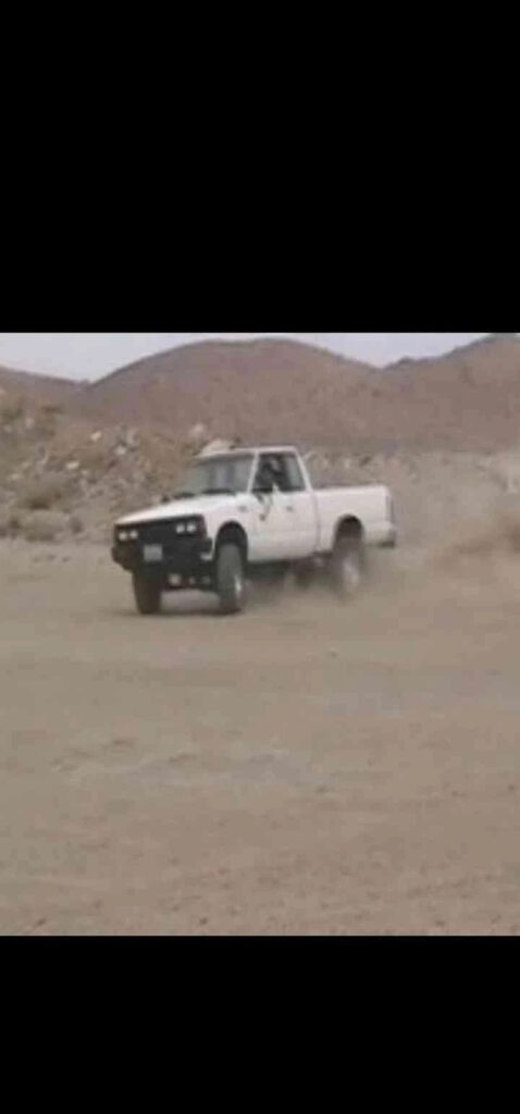 1982 Datsun 720 Pickup White