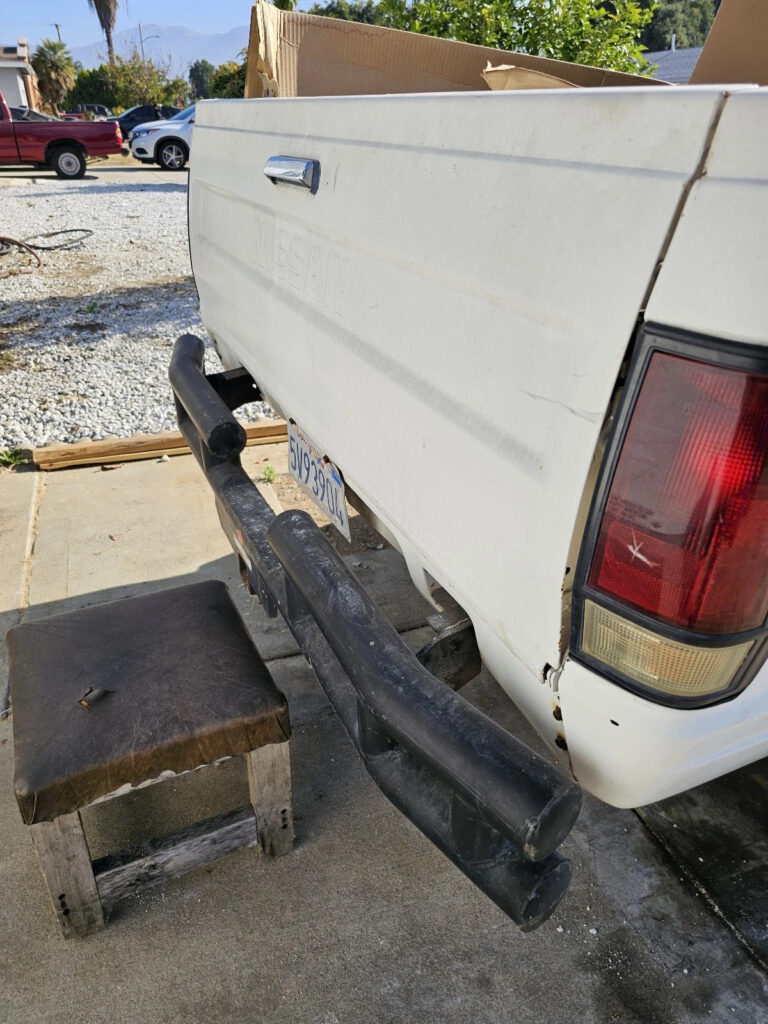 1982 Datsun 720 Pickup White