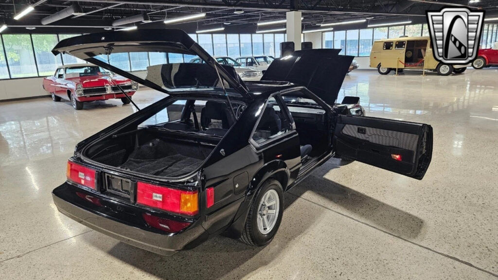 Black 1983 Toyota Celica 2.8L I6 5 Speed Manual