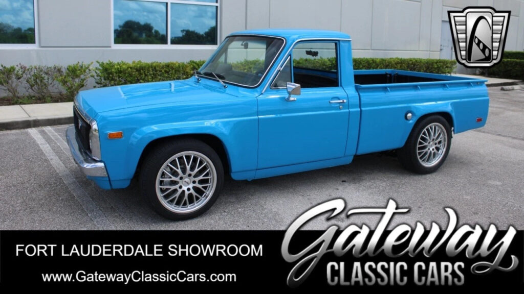Blue 1976 Mazda Rotary Pickup Turbo 2 5 Speed Manual