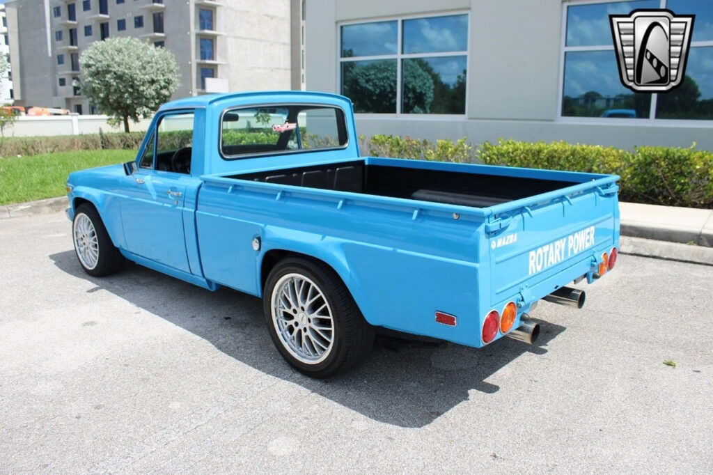 Blue 1976 Mazda Rotary Pickup Turbo 2 5 Speed Manual