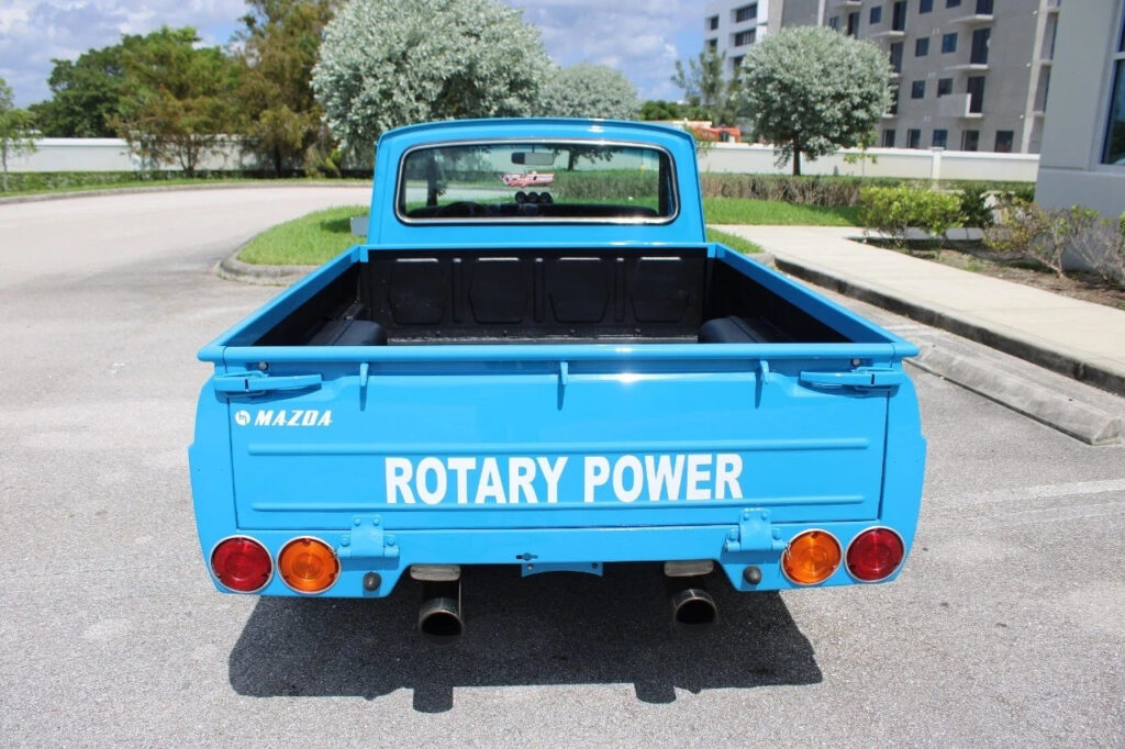 Blue 1976 Mazda Rotary Pickup Turbo 2 5 Speed Manual