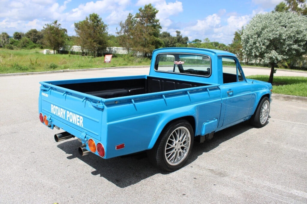 Blue 1976 Mazda Rotary Pickup Turbo 2 5 Speed Manual