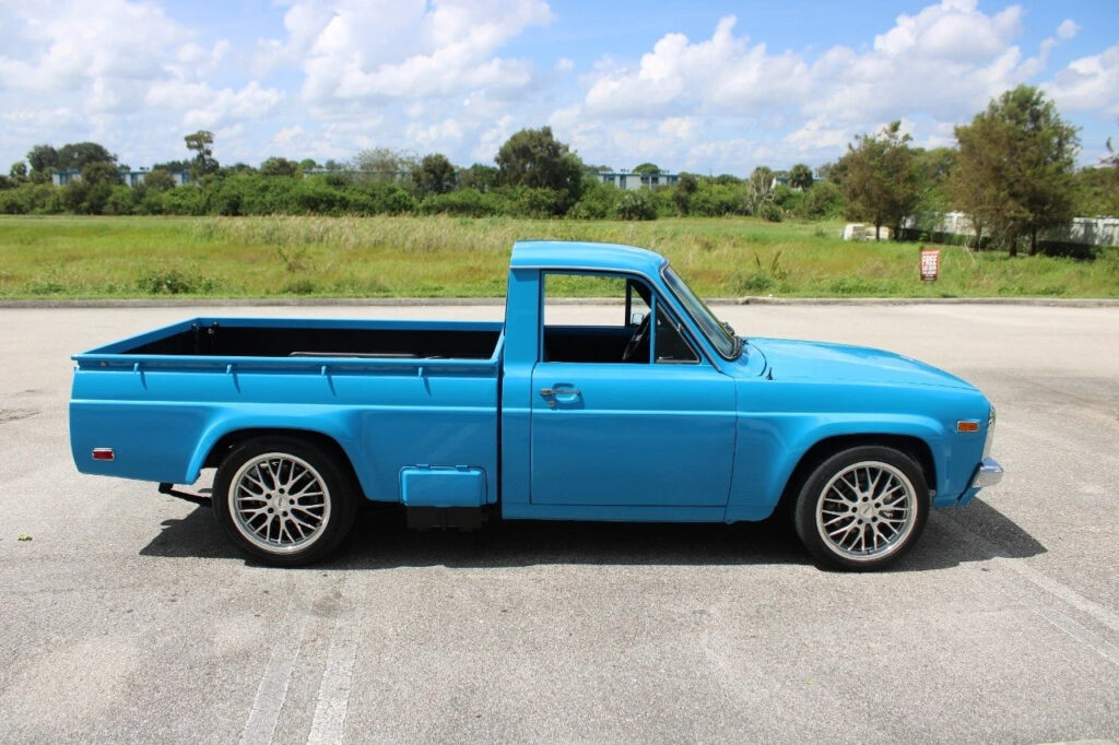 Blue 1976 Mazda Rotary Pickup Turbo 2 5 Speed Manual