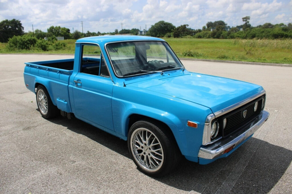 Blue 1976 Mazda Rotary Pickup Turbo 2 5 Speed Manual
