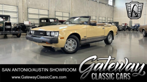 Creme 1981 Toyota Celica Convertible 2.4 22R 4 Cylinder 5 Speed Manual for sale